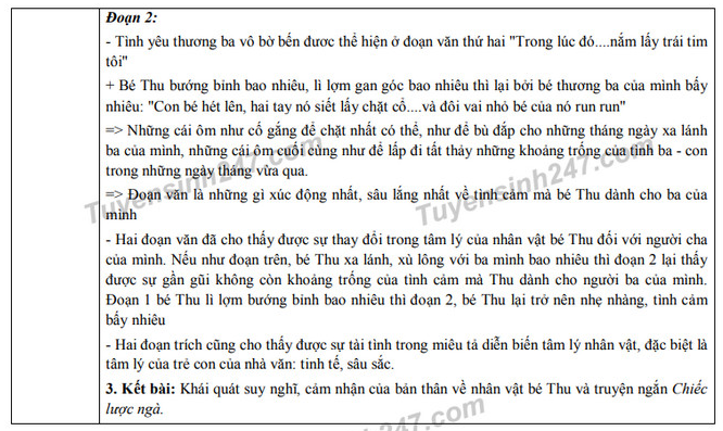 Sở giáo dục Đà Nẵng công bố đáp án đề thi tuyển sinh lớp 10 môn ngữ văn